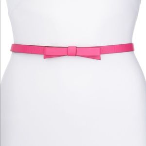 Kate Spade Pink Bow belt